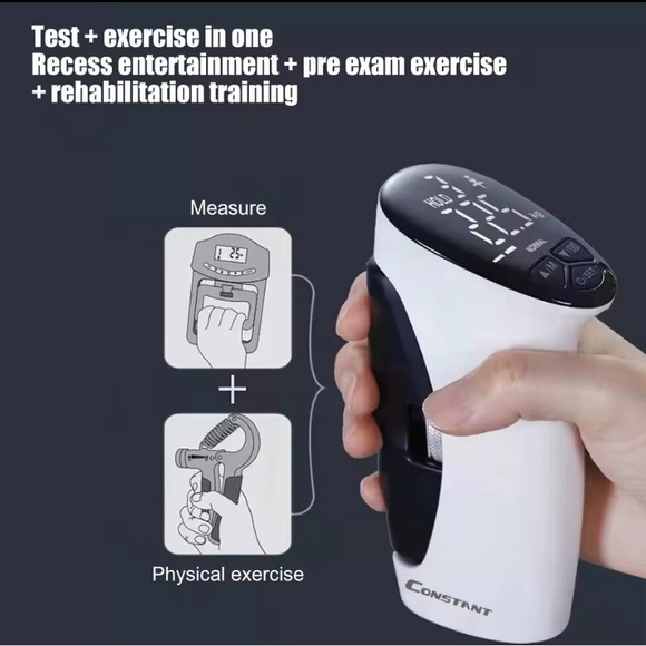 Longang Hand Grip Strengthener with Touchscreen, Blue - Picture 6 of 7